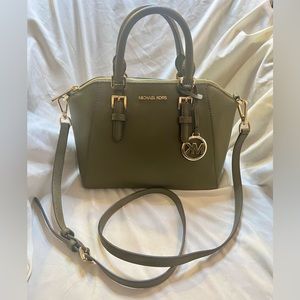 Michael Kors Olive Green Tote Bag
